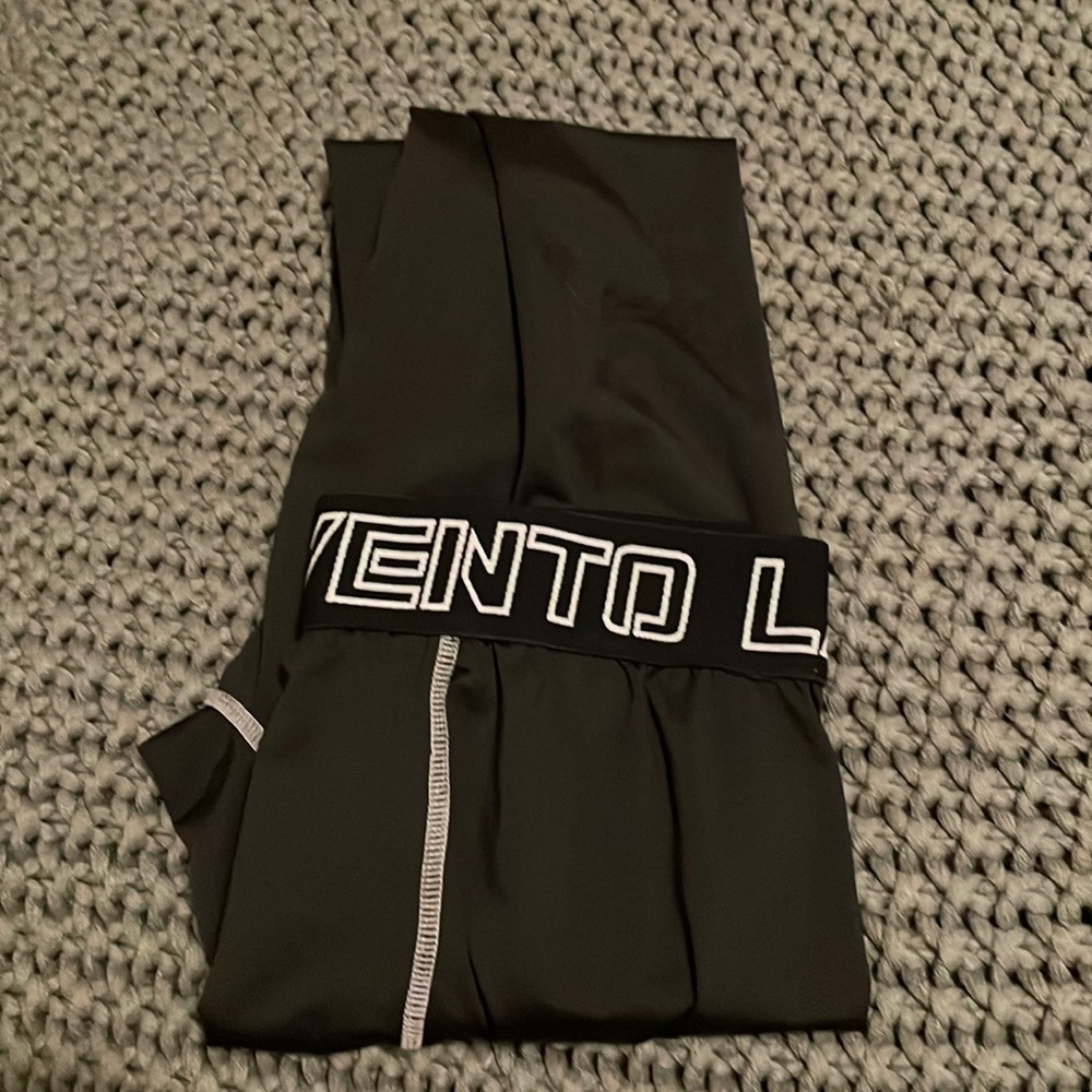 MENS BLACK LAVENTO RUNNING TIGHTS